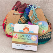 Load image into Gallery viewer, OMKIDS AFFIRMATION CARDS - Positive words for Happiness and Well Being