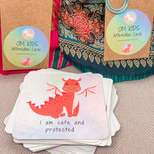 Load image into Gallery viewer, OMKIDS AFFIRMATION CARDS - Positive words for Happiness and Well Being
