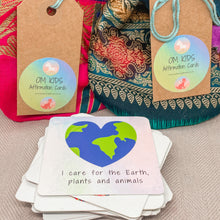 Load image into Gallery viewer, OMKIDS AFFIRMATION CARDS - Positive words for Happiness and Well Being