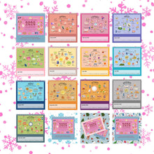 Load image into Gallery viewer, 2026 Hopes &amp; Dreams Flip-Top Desk Calendar – Magical Self-Care Monthly Planner &amp; Keepsake
