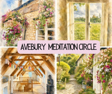Load image into Gallery viewer, Guided Meditation space for Avebury Meditation circle with Ro from Enchanting Flowers at the Henge Shop
