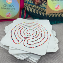 Load image into Gallery viewer, OMKIDS AFFIRMATION CARDS - Positive words for Happiness and Well Being
